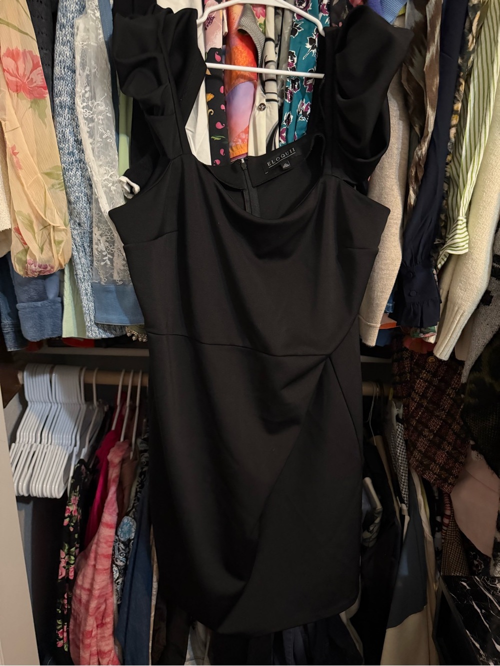 Eloquii black dress 22
